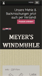 Mobile Screenshot of meyers-windmuehle.de
